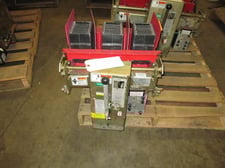 800 Amps, Siemens, RLX-800, electrically operated, manually operated, drawout