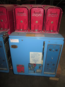 800 Amps, Brown Boveri, LK-8, electrically operated, manually operated, drawout