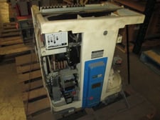 1600 Amps, General Electric, AKU-3-50S, electrically operated, drawout