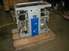 3000 Amps, General Electric, AKR-5A-75, electrically operated, drawout, no trip unit