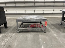 3' x 1' x 36" Steel Welding Table