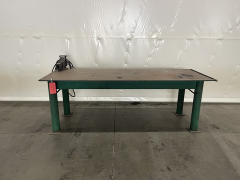 Welding Table with Vise (2 available)