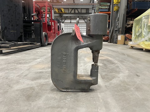 50 Ton, Whitney #751-000, C-Frame Press