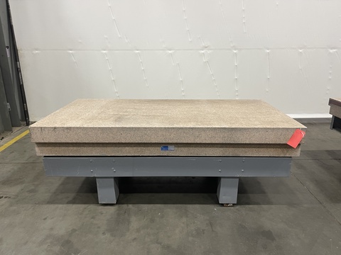 48" x 96" x 11.5" Pink Granite Surface Combustion Plate