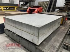 95-1/4" x 71-1/2" x 20" Granite Surface Combustion Plate