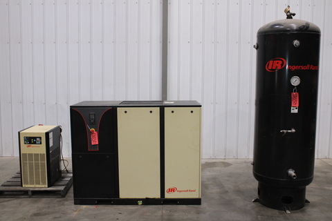 Ingersoll-Rand Air Compressor with Dryer and Tank