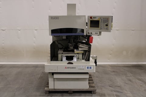 Mitsubishi #RA90, CNC Wire Electrical Discharge Machine, Mitsubishi RAS-1 CNC Control