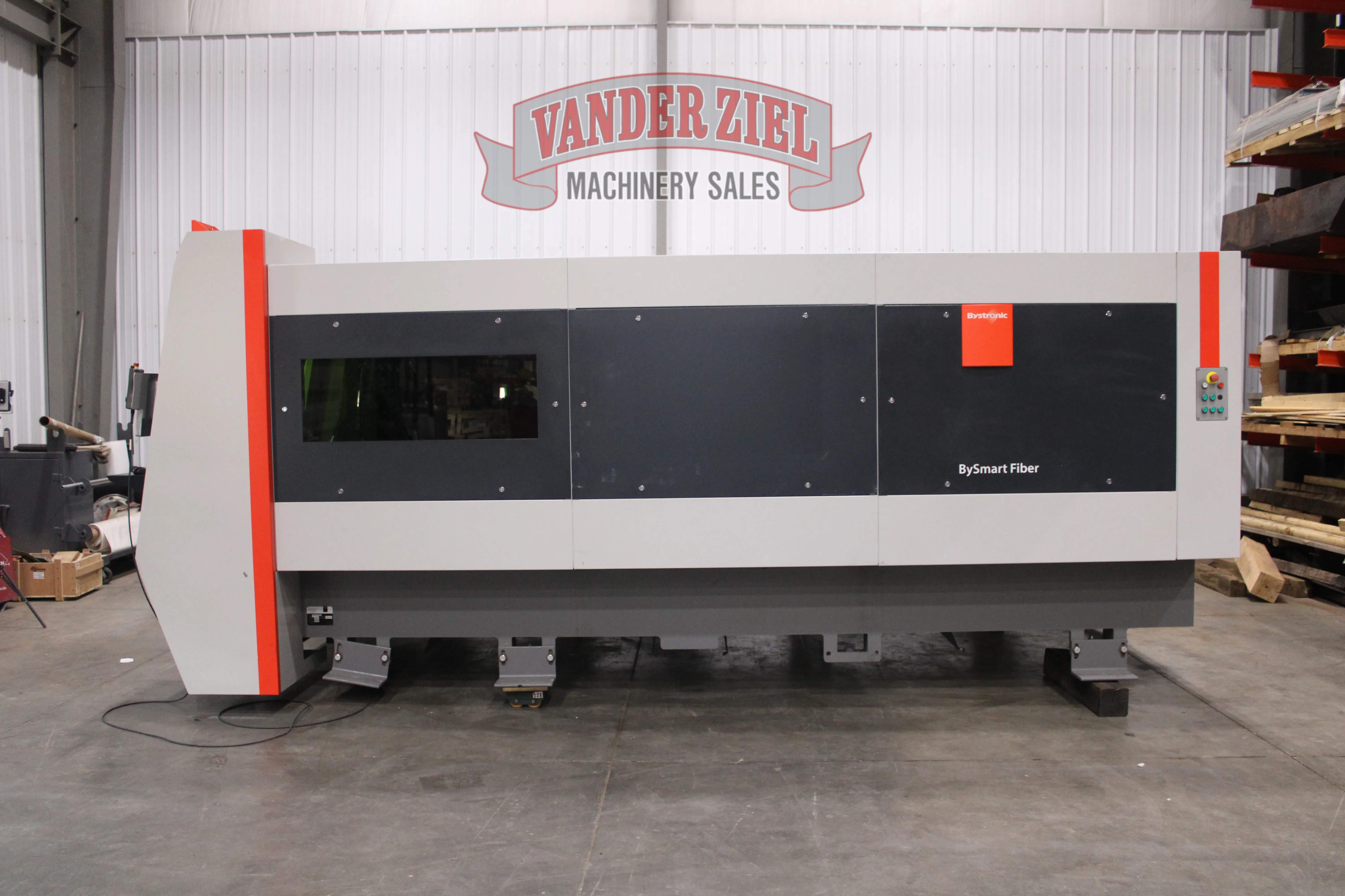 Bystronic #BySmart-Fiber-3015, CNC Fiber Laser Cutting System, 2026