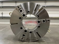 24" Samchully 3-Jaw Scroll Chuck, 10-3/4" Bore, A1-15 Mount, Reversible Jaws, NEW