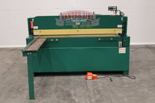1/4" x 6' National #NH7225, Power Squaring Shear, 1/8" Stainless Capacity, 7.5 HP, 20 SPM