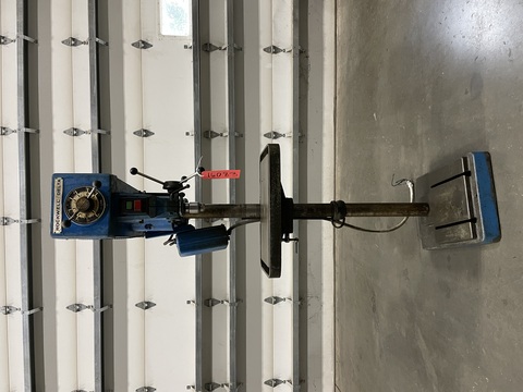 15" Rockwell Delta #15-655, Drill Press, 11" x 14" Table, 425-4700 RPM, 6" Quill Stroke