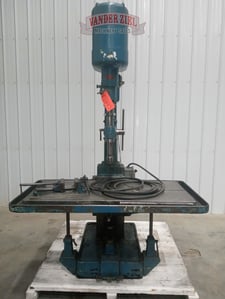 26" Allen-Bradley #2-1/2-MA, Drill Press, 55" x 28" Table, 150-1800 RPM, 1-5/8" Spindle Nose diameter