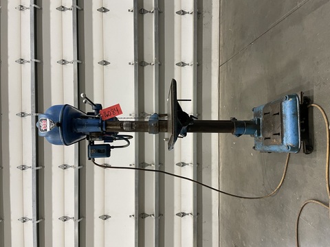 18" Buffalo #18, Drill Press, 14" x 14" Table, 3/4" Capacity in Mild Steel, 1 HP, 305-1945 RPM