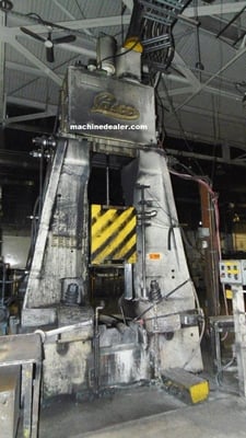 4000 lb. Lasco Erie, power hammer type KGK-250, 43" stroke ram, 28" between guides, 23" Ram F-B, 16 approx.