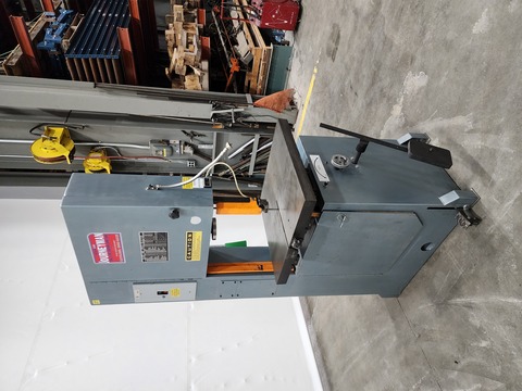 20" Roll-In #95001JM, Journeyman Vertical Band Saw, 24-1/2" x 24-1/2" Table, 20" Bandwheels