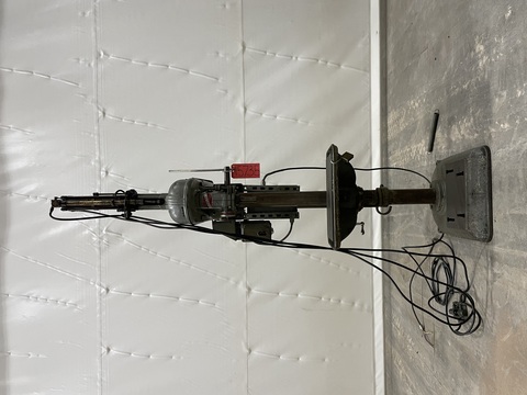 15" Rockwell Delta #124-2783, Drill Press, 12.5" x 17" Table, 1/2 HP, 1725 RPM, 4" Quill Travel