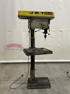 20" Jet #JDP-20MF, Drill Press, 1-1/2 HP, 12 Speeds 150-4,200 RPM, MT-3 Taper, 115/230 V., 1 Ph.