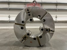 25" BTC 3-Jaw Manual Chuck, 12.5" Bore, A1-20 Mount, Reversible Top Jaws, 2-Piece, NEW (4 available)