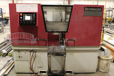 12.6" x 13.8" Behringer #HBE321A-Dynamic, Horizontal Band Saw, 1-1/4" Blade, 50-360 FPM, 5 HP, Servo Feed