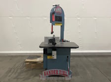 Roll-In #EF1459, Vertical Band Saw, 8-1/2" Round Capacity, 14-1/2" x 8-1/2" Rect. Capacity, 18-1/2" x 30"