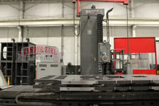 6" Giddings & Lewis, Table Type Horizontal Boring Mill, 72" x 144" Table, 136" x 36" x 96" Travels, 3,000