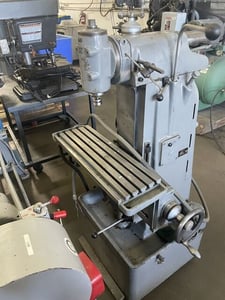 Schaublin #13, Universal Tool Room Mill, 23.5" x5.25" table, 10.25" x5.9" x14.7" trvls, 58-2000 RPM, 2 HP