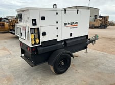 27 KW Generac Magnum #MMG35DF4, portable diesel generator set, 208/480 Volts, 3-ph, 4419 hours, John Deere