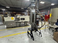 Novatec #ND-50, NovaDrier membrane resin dryer, 50 lb./hr., with hopper, loader and stand, 2016