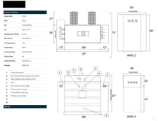 2500 kVA 34500 Delta Primary, 480Y/277 Secondary, SUB, REcon(shipment available in 10 days)