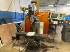 Bridgeport #EZ-Trak, CNC vertical mill, 9" x48" tbl., 3 HP, 30" X, 12" Y, 5" Z, 60-4200 RPM, R-8, 2-Axis