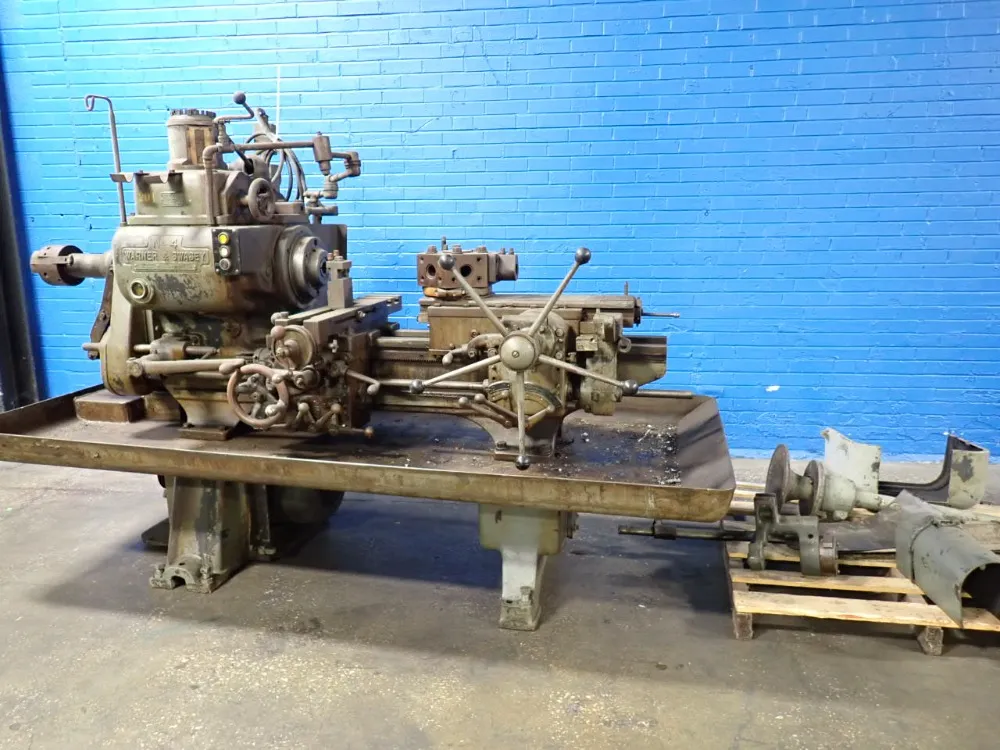 18" Warner & Swasey #4, Turret Lathe