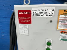 X-Bar Automation #ECS-5101-BB-AA-TT, Power Distribution Panel, 60 Amp, 2021