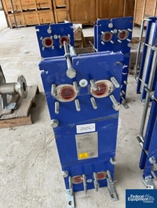 48 sq.ft., Alfa-Laval #M6-MFG, Plate Heat Exchanger, Stainless Steel, 150 psi, unused, 2007 (2 available)