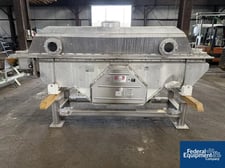 Carrier #OAD-1260S, Stainless Steel Fluid Bed Dryer, 10.5" x 10', 3/16" stroke, 650/1800 RPM, 2005