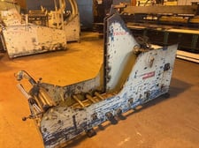 3000 lb. Rowe, coil cradle, 15" width, 48" outside dimension, motorized, manual coil guide, loop switch, 2