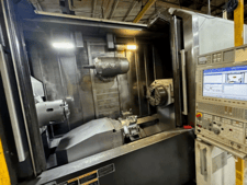 Mori Seiki #NT4300-DCG/1500, mill/turn, 28.7" swing, 15" chuck, 3.5" bar, 25.9" turning diameter, sub