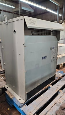 45 KVA 600 Primary, 120/208 Secondary, Bemag #UA3045V, Dry Type Auto-Transformer, 3 Phase