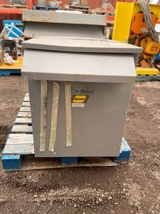 75 KVA 208 Delta Primary, 480Y/277 Secondary, Beaver #BA75B-P/Z/B, Dry Type Isolation Transformer, 3 Phase
