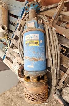 211 GPM @ 262' TDH, Tsurumi LH Series, Submersible Pump, 3" discharge, 15 HP
