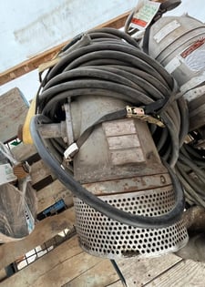 320 GPM @ 30' TDH, Flygt #BS2140, Submersible Pump, 3" discharge, 19 HP, 3495 RPM, 600 V., 3 Phase, 60 Hz. (2