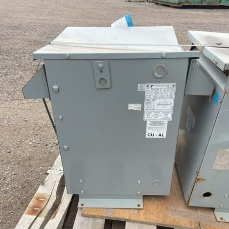 37.5 KVA 600 Primary, 120/240 Secondary, Beaver #SVR37T-G8A, Dry Type Isolation Transformer, 1 Phase
