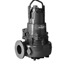 1260 GPM, Flygt #3152.181, Submersible Pump, 6" discharge, 20 HP, high head type, 1450 RPM, 460 V., 3 Phase