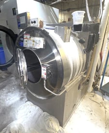 100 Lb. Milnor #36026V5Z, Open Pocket Washer Extractor, 2015