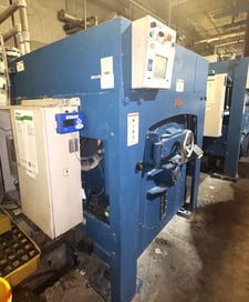 220 Lb. Milnor #42044WR2, Divided Cylinder Washer Extractor, Mil-Touch EX Control, 2015
