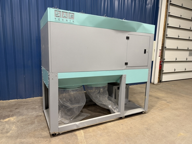3825 cfm, SAF Teknik #S-6500, Dust Collector, 10 HP, 3000 RPM, AS IS