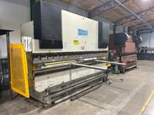 155 Ton, U.S. Industrial #15512, Hydraulic CNC Press Brake, 12' overall, 124" between housing, 12.5" throat