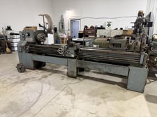 17" x 102" Leblond Regal #Servo-Shift, engine lathe, 8" swing over cross slide, 12" 4-jaw chuck, 12" 3-jaw