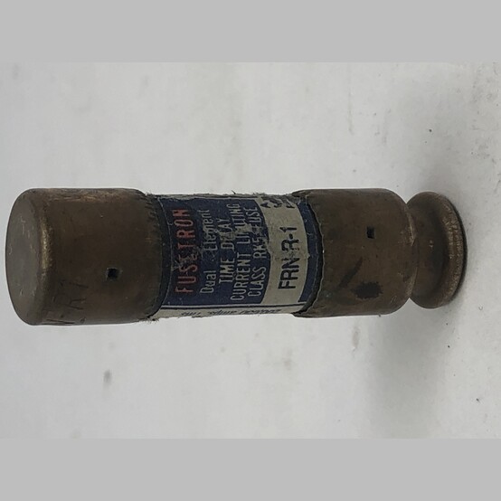 1 Amp 250 Volts Bussmann #FRN-R-1, Class 250VAC Fuse, Dual Element Time Delay