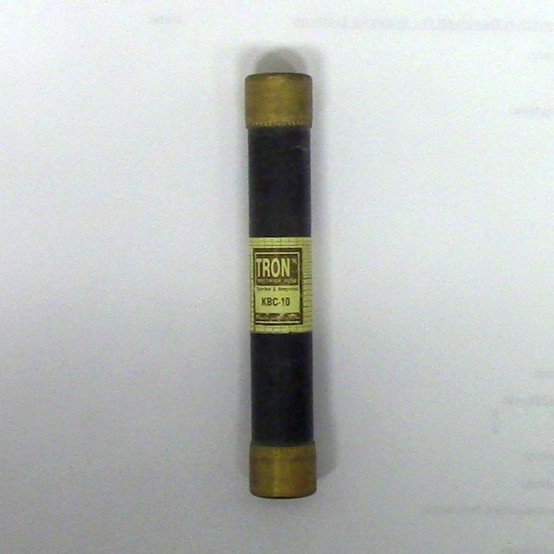 10 Amp 600 Volts Bussmann #KBC-10, Rectifier Fuse (4 available)