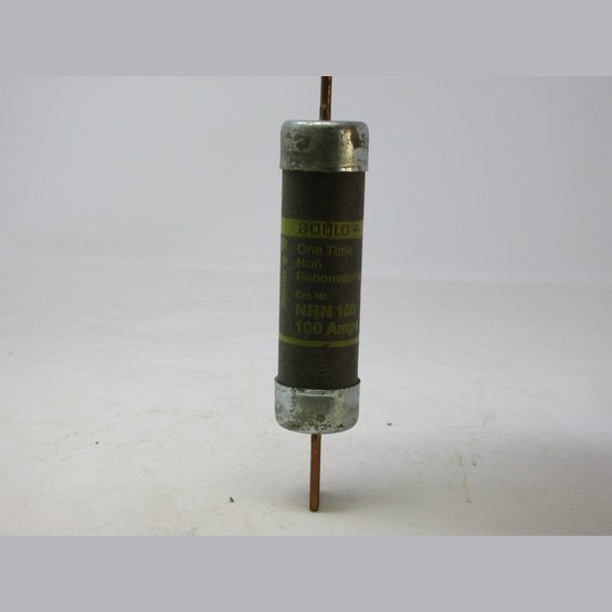100 Amp 250 Volts Goulds #NRN, Class N Fuse, One-Time